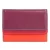 mywalit Portemonnee  bruin / lila / oranje / rood