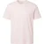 Lacoste Katoenen uniseks T-shirt met opdruk Jersey (Roze)