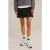 We Fashion Skirt Mini Length Dark Grey