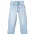 Mango Kids straight leg jeans light blue denim