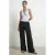 HYPEDROP wide leg casual broek – zwart