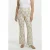 YOEK regular waist gebloemde flared broek beige