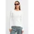 Slim Fit Geribbelde Bootcoll Sweater