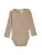 Müsli by GREEN COTTON Rompertje/body  lichtbruin