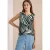 Cecil Dames Jersey top met grafische print in Groen