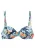 SUNSEEKER Bikinitop  blauw / marine / groen / oranje