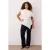 Trendyol Curve Dames Ecru Effen Mouwloos Getailleerd Grote maten Blouses