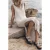 Mikuta The Light Thin Long Knit Dress White