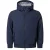 Aquascutum Heren Actieve Gevoerde Jas met Capuchon (Marineblauw)