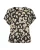 Kaffe Blouse  gemengde kleuren / zwart