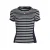 Tommy Jeans aansluitende gestreepte top – marineblauw