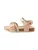 Next Sandalen  beige / petrol / lichtroze / rood