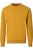 Redmond Casual Trui ronde hals geel, Effen