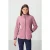 Dames Pluche Rits-Voorkant Sweatshirt