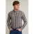 River Woods Custom Fit Checked Shirt Green/beige