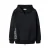 NAME IT KIDS sweatvest met tekst – zwart