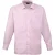 Premier Heren Premier Poplin Formeel Overhemd Met Lange Mouwen (Roze)