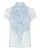 SAINT TROPEZ Blouse ‘LiljaSZ’  lichtblauw / wit
