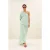 By-Bar Stella Dress Green Pin Stripe