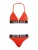 Calvin Klein Swimwear Bikini ‘Intense Power’  oranjerood / zwart / wit