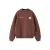 Mango Kids sweater met backprint – donkerbruin