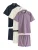 Next Joggingpak  crème / mauve / zwart