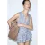 Mango geruit top blauw