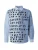 SCOTCH & SODA Overhemd  duifblauw / lichtblauw / zwart