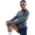 Nike Swoosh-hardloopshirt met lange mouwen voor dames (Middernacht marine)