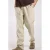 America Today Phillon straight casual broek met linnen bruin