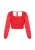 faina Blouse ‘Festive’  rood