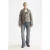 Scotch & Soda Quilted Biker Jacket Mountains Patchwork