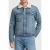 Calvin Klein 90s Sherpa Trucker Jacket Tinted Thundra