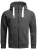 Alessandro Salvarini Sweatvest  donkergrijs