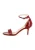 EVITA Sandalen met riem ‘VERONICA’  rood