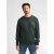 Petrol Industries Industries sweater met borstlogo forest green