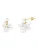 Heideman Oorbellen ‘Suki’  goud / wit