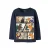 NAME IT MINI longsleeve met print – donkerblauw