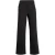 FREEQUENT high waist loose fit pantalon FQNANNI zwart