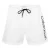 Calvin Klein Heren Polyester Zwemshort met Logo (Wit)