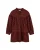 WE Fashion Jurk  bordeaux / zwart