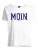 salzhaut Shirt ‘Kimm-Moin’  nachtblauw / wit