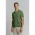 No Excess Pullover Short Sleeve Full Button Polo Solid Jacquard Green