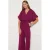 LOLALIZA jumpsuit met ceintuur – paars
