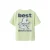NAME IT KIDS T-shirt met backprint limegroen
