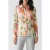 GUESS  Eco Ls Clara Button Up T Painted Daisies Prin