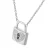 Orphelia Dames 925 Sterling Zilveren Colier – Zilver ZK-7022