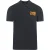 Cavalli Class Bold Brand Logo Black Polo Shirt