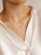 Hey Happiness Ketting ‘Texture’  rose-goud