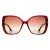 Guess Vlinder Vrouw Glimmend Bordeaux Bruin Kleurverloop GU7820